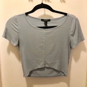 Scoop Neck Crop Top